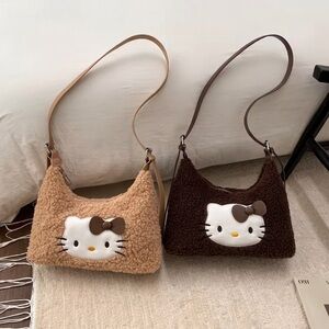 Hello Kitty teddy shoulder/ crossbody bag